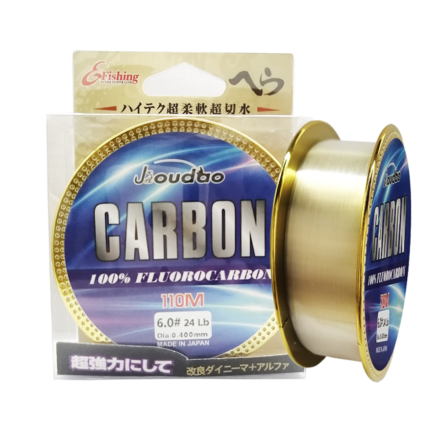 Fluorocarbon Line - Premium-Monofilament-Angelschnur, 110 m, japanischer Original-Fluorkohlenstoff-Angeldraht, 5