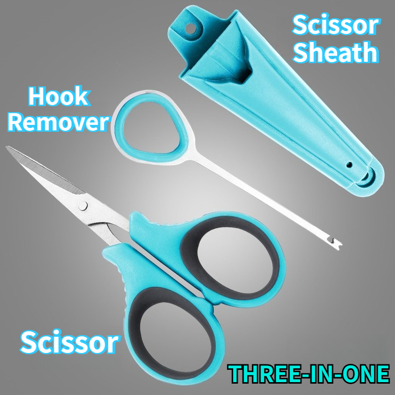 Fishing Line Cutter - 1 Stück Angelscheren-Set Zubehör mit Hakenlöser